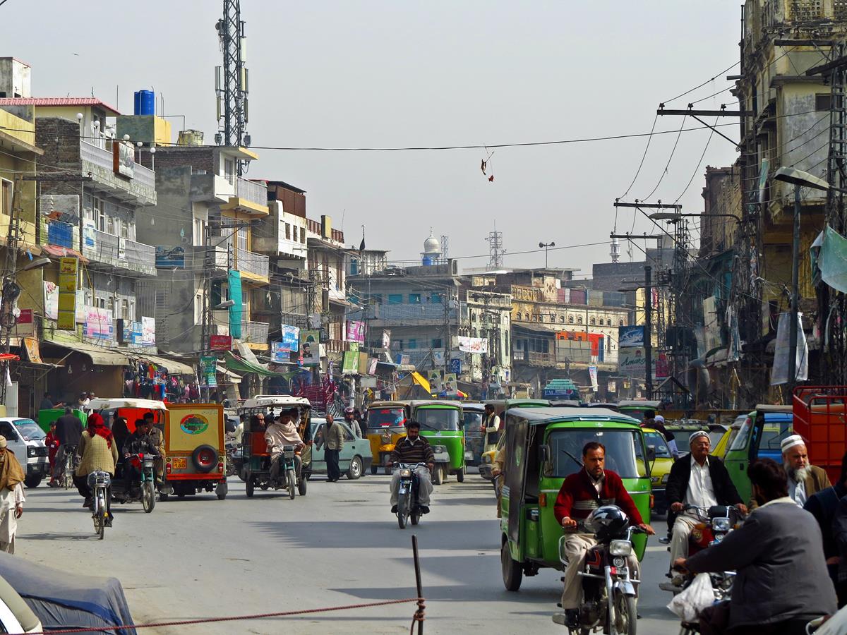 Straßenbild Rawalpindi, Pakistan