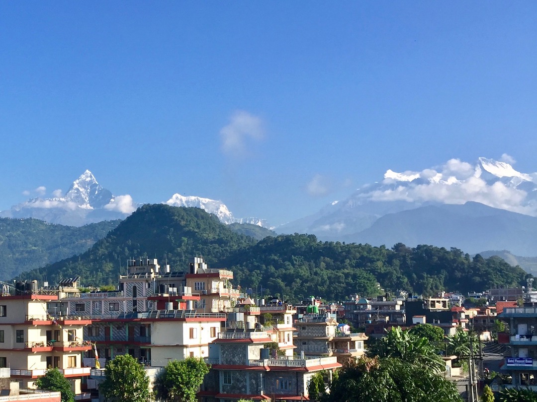 Machupuchare Gipfel Pokhara